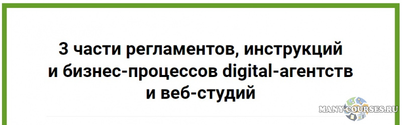 Анна Караулова - Инструкции и бизнес-процессы digital-агентств и веб-студий (2021)