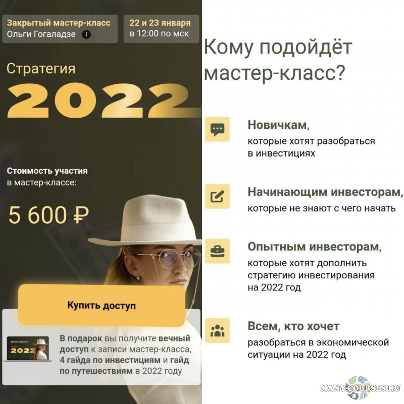 Pro.finansyn / Ольга Гогаладзе - Стратегия (2022)