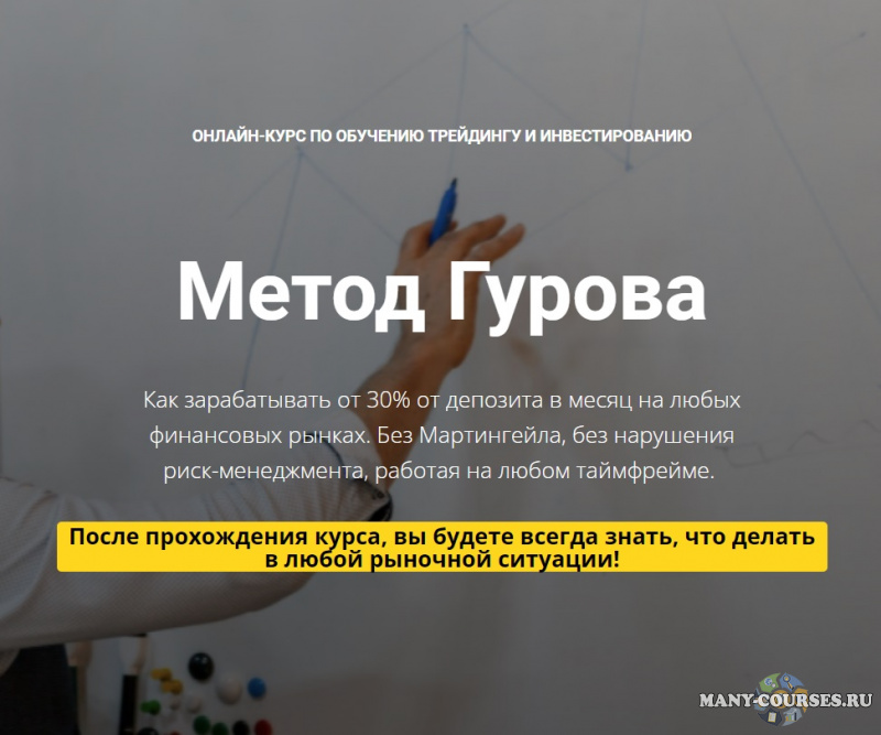 Юрий Гуров - Онлайн курс по обучению трейдингу и инвестированию «Метод Гурова» (2022)