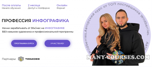 Ариадна Анашкина - Профессия Инфографика. Тариф С поддержкой (2022)